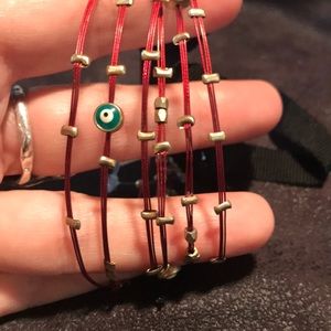 Evil eye bracelet